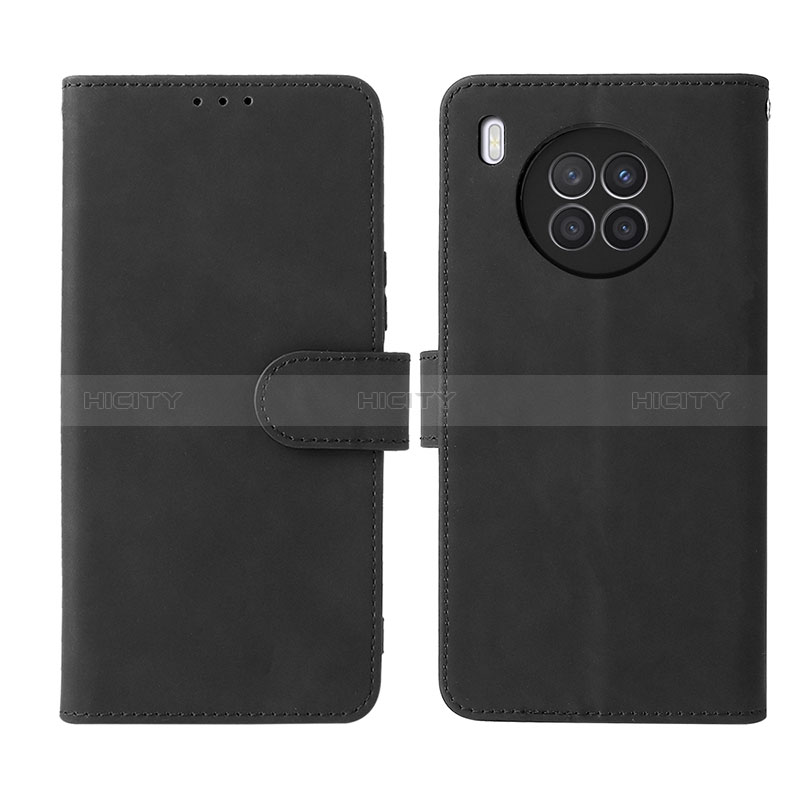 Funda de Cuero Cartera con Soporte Carcasa L01Z para Huawei Honor 50 Lite Negro