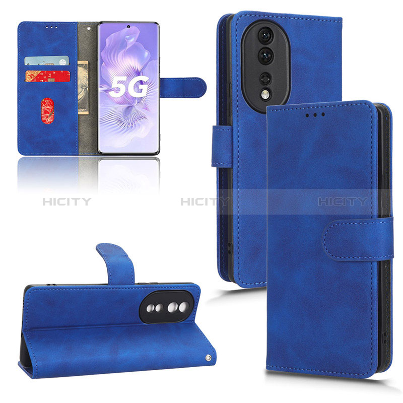 Funda de Cuero Cartera con Soporte Carcasa L01Z para Huawei Honor 80 5G