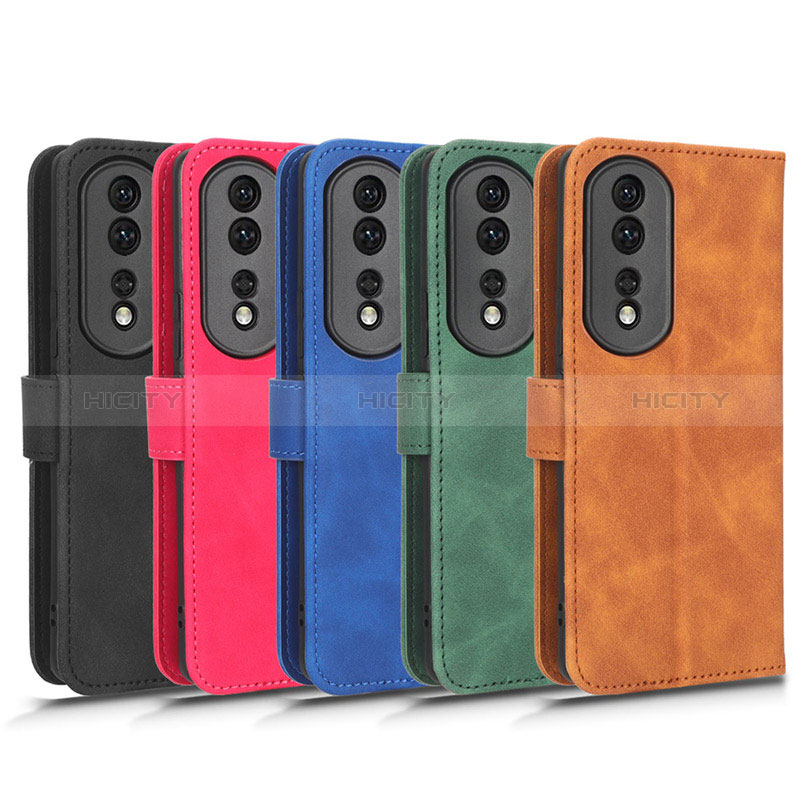 Funda de Cuero Cartera con Soporte Carcasa L01Z para Huawei Honor 80 Pro 5G