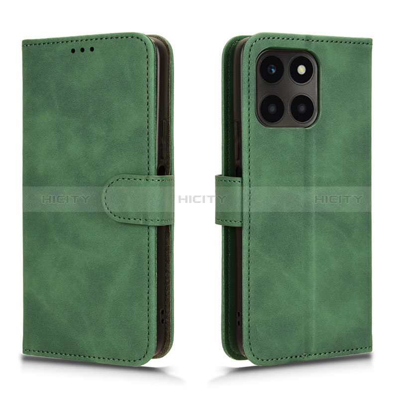 Funda de Cuero Cartera con Soporte Carcasa L01Z para Huawei Honor X6a