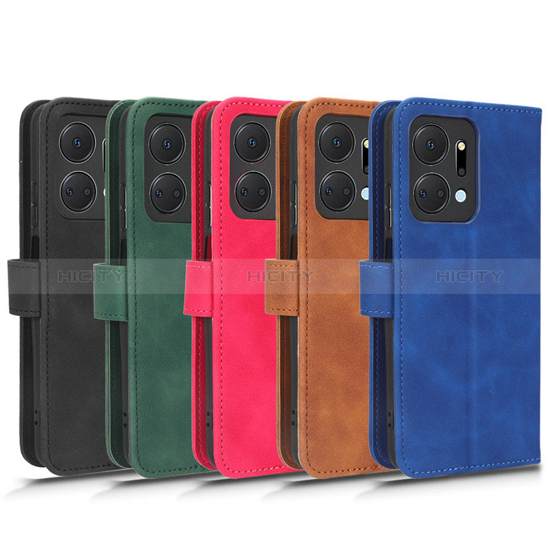 Funda de Cuero Cartera con Soporte Carcasa L01Z para Huawei Honor X7a