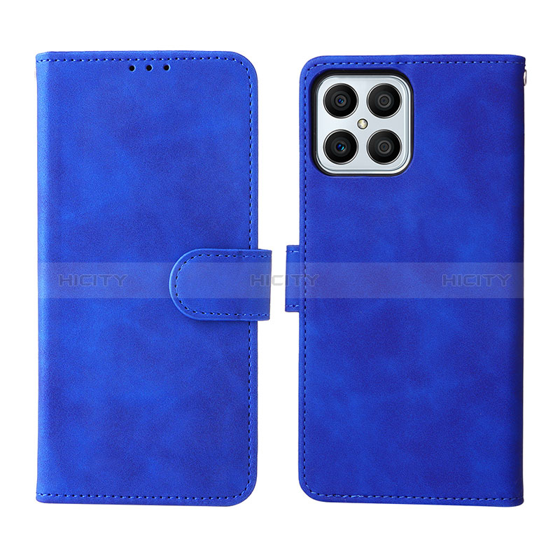 Funda de Cuero Cartera con Soporte Carcasa L01Z para Huawei Honor X8 4G