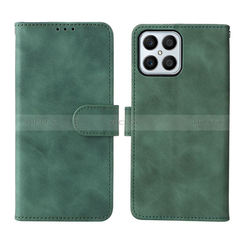 Funda de Cuero Cartera con Soporte Carcasa L01Z para Huawei Honor X8 4G