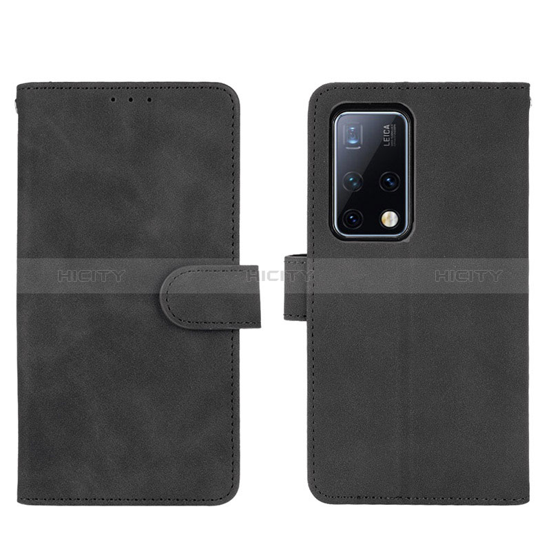 Funda de Cuero Cartera con Soporte Carcasa L01Z para Huawei Mate X2 Negro