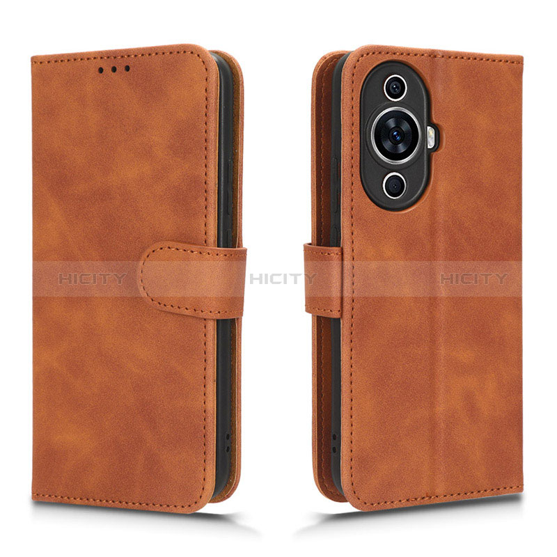 Funda de Cuero Cartera con Soporte Carcasa L01Z para Huawei Nova 11 Marron