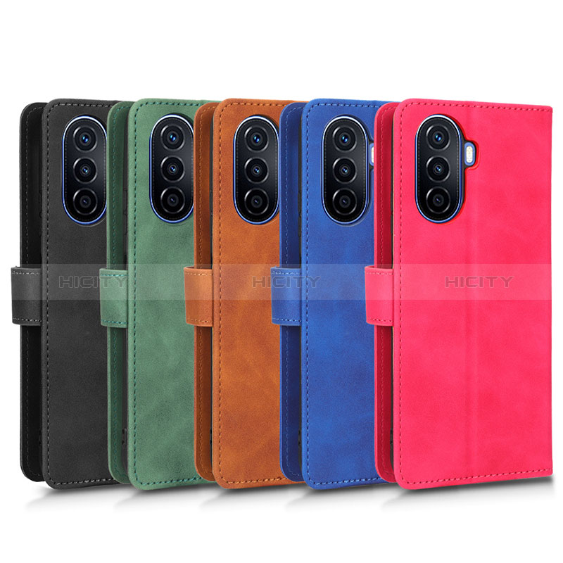 Funda de Cuero Cartera con Soporte Carcasa L01Z para Huawei Nova Y70