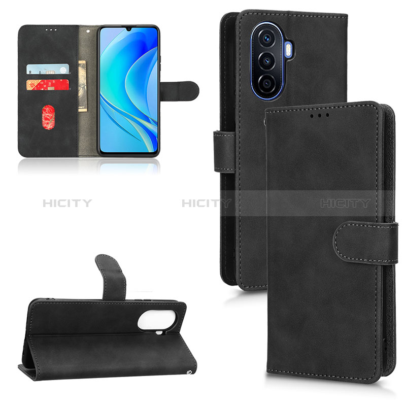 Funda de Cuero Cartera con Soporte Carcasa L01Z para Huawei Nova Y70 Plus