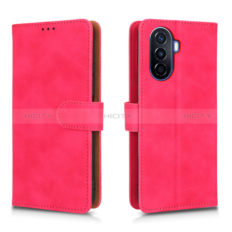 Funda de Cuero Cartera con Soporte Carcasa L01Z para Huawei Nova Y70 Plus