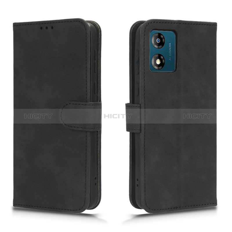 Funda de Cuero Cartera con Soporte Carcasa L01Z para Motorola Moto E13