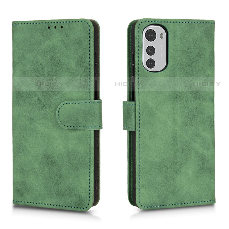 Funda de Cuero Cartera con Soporte Carcasa L01Z para Motorola Moto E32