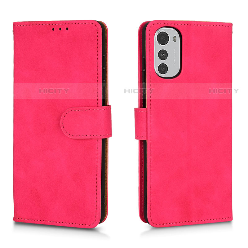 Funda de Cuero Cartera con Soporte Carcasa L01Z para Motorola Moto E32