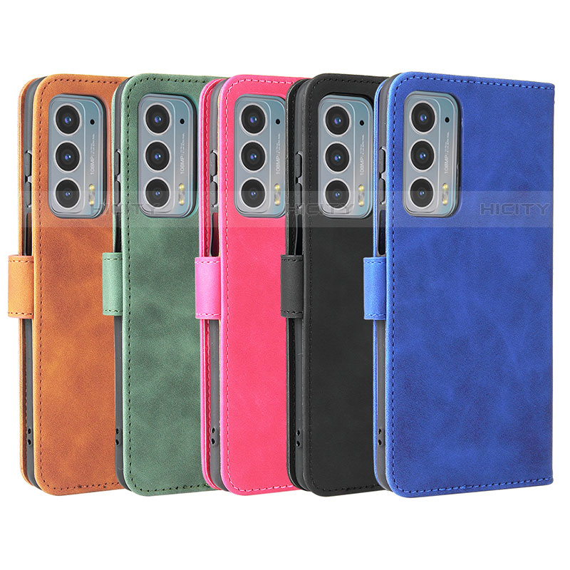 Funda de Cuero Cartera con Soporte Carcasa L01Z para Motorola Moto Edge 20 5G