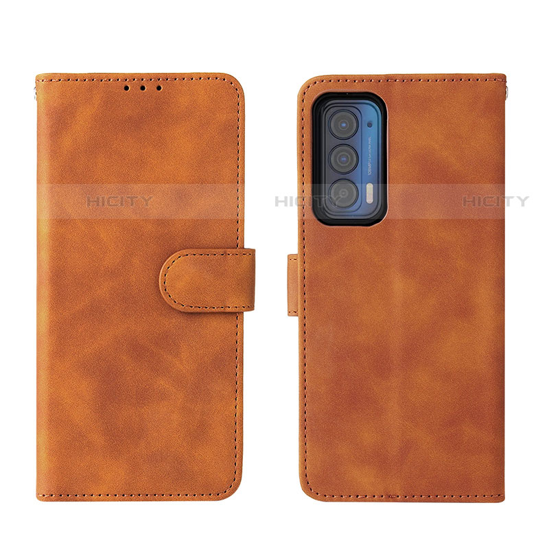 Funda de Cuero Cartera con Soporte Carcasa L01Z para Motorola Moto Edge (2021) 5G