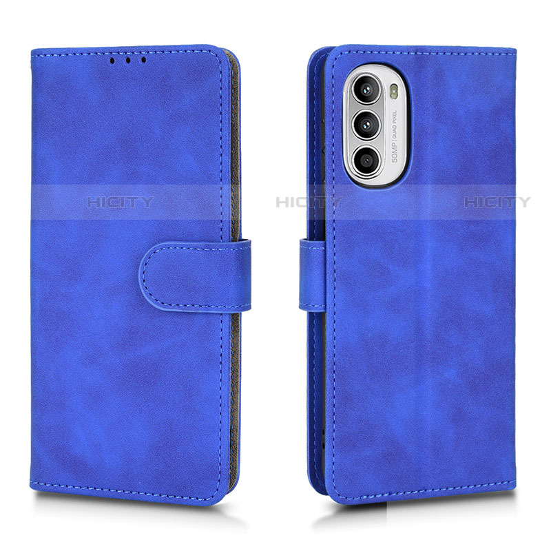 Funda de Cuero Cartera con Soporte Carcasa L01Z para Motorola Moto Edge (2022) 5G