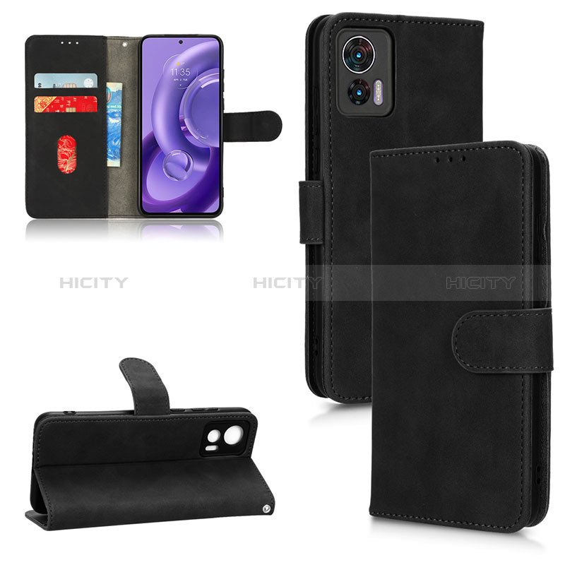 Funda de Cuero Cartera con Soporte Carcasa L01Z para Motorola Moto Edge 30 Lite 5G