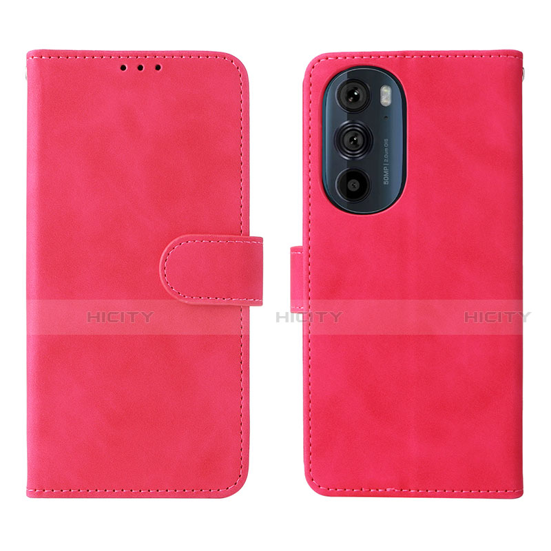 Funda de Cuero Cartera con Soporte Carcasa L01Z para Motorola Moto Edge 30 Pro 5G