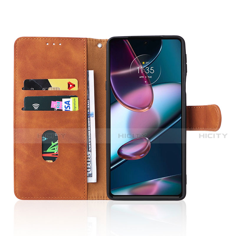 Funda de Cuero Cartera con Soporte Carcasa L01Z para Motorola Moto Edge 30 Pro 5G