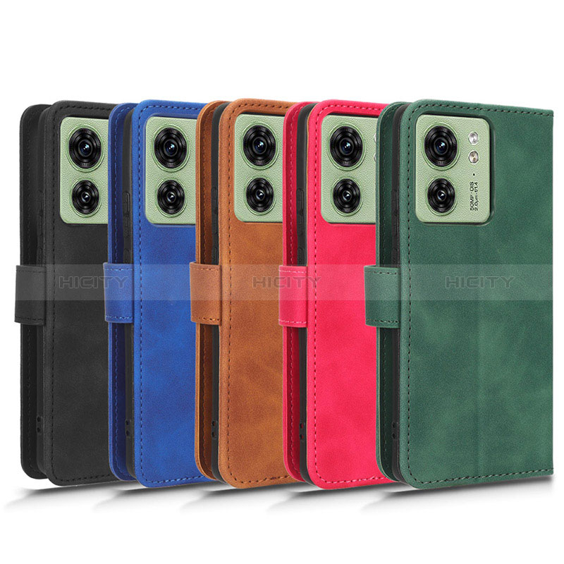 Funda de Cuero Cartera con Soporte Carcasa L01Z para Motorola Moto Edge 40 5G