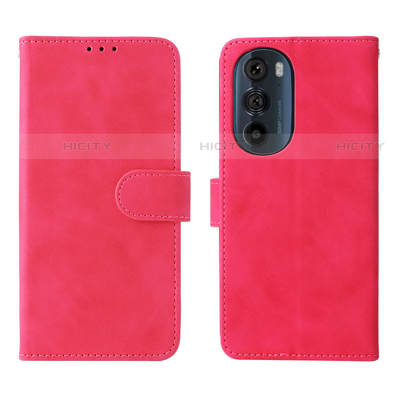 Funda de Cuero Cartera con Soporte Carcasa L01Z para Motorola Moto Edge Plus (2022) 5G