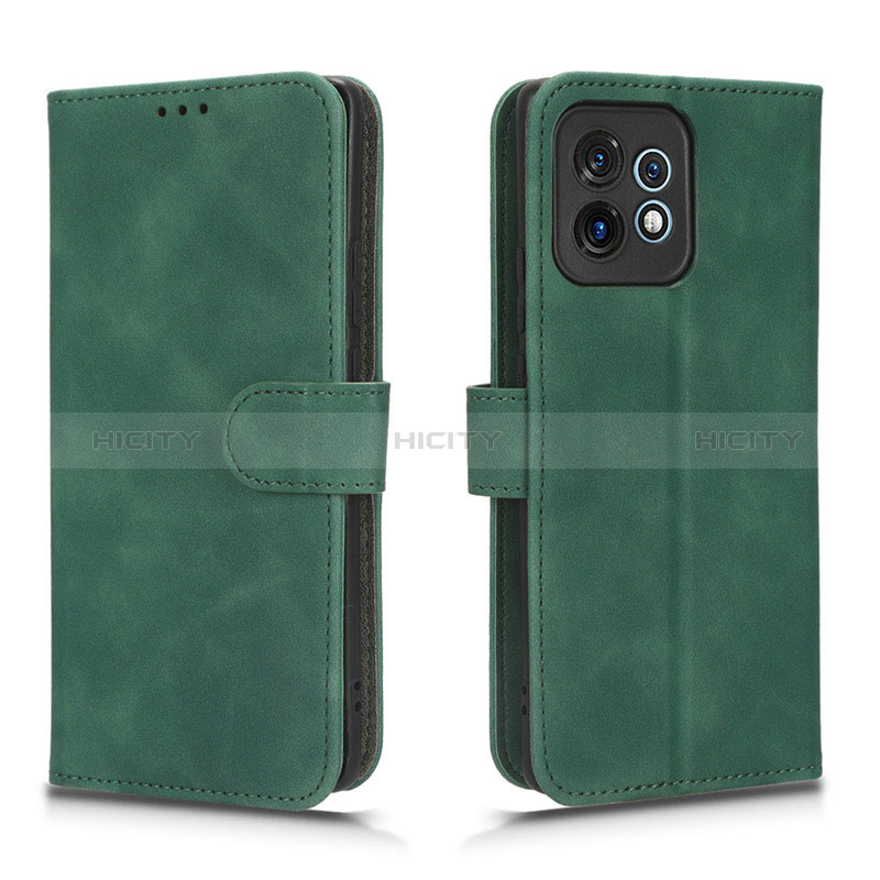 Funda de Cuero Cartera con Soporte Carcasa L01Z para Motorola Moto Edge Plus (2023) 5G Verde