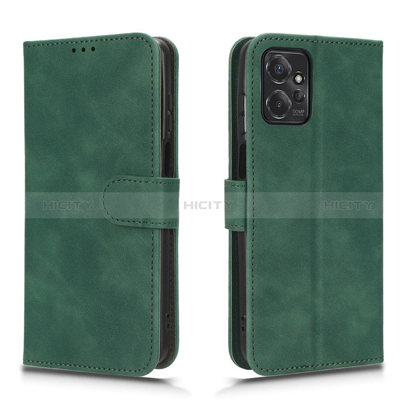 Funda de Cuero Cartera con Soporte Carcasa L01Z para Motorola Moto G Power 5G (2023) Verde