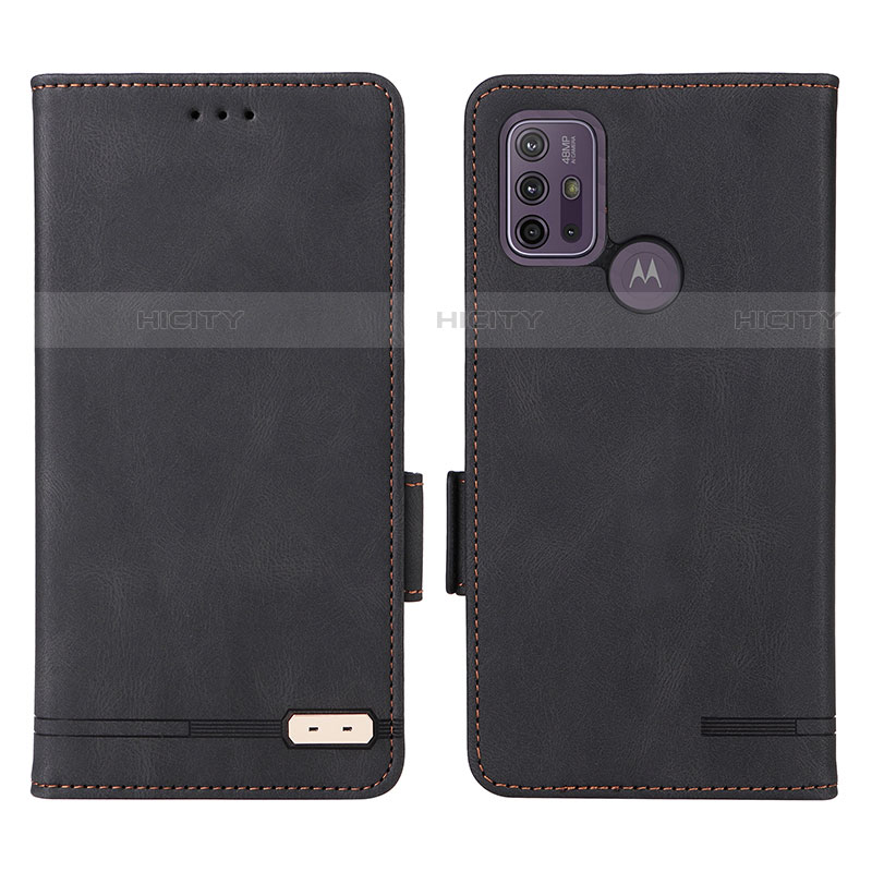 Funda de Cuero Cartera con Soporte Carcasa L01Z para Motorola Moto G10