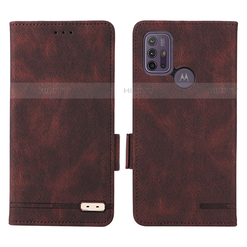 Funda de Cuero Cartera con Soporte Carcasa L01Z para Motorola Moto G10