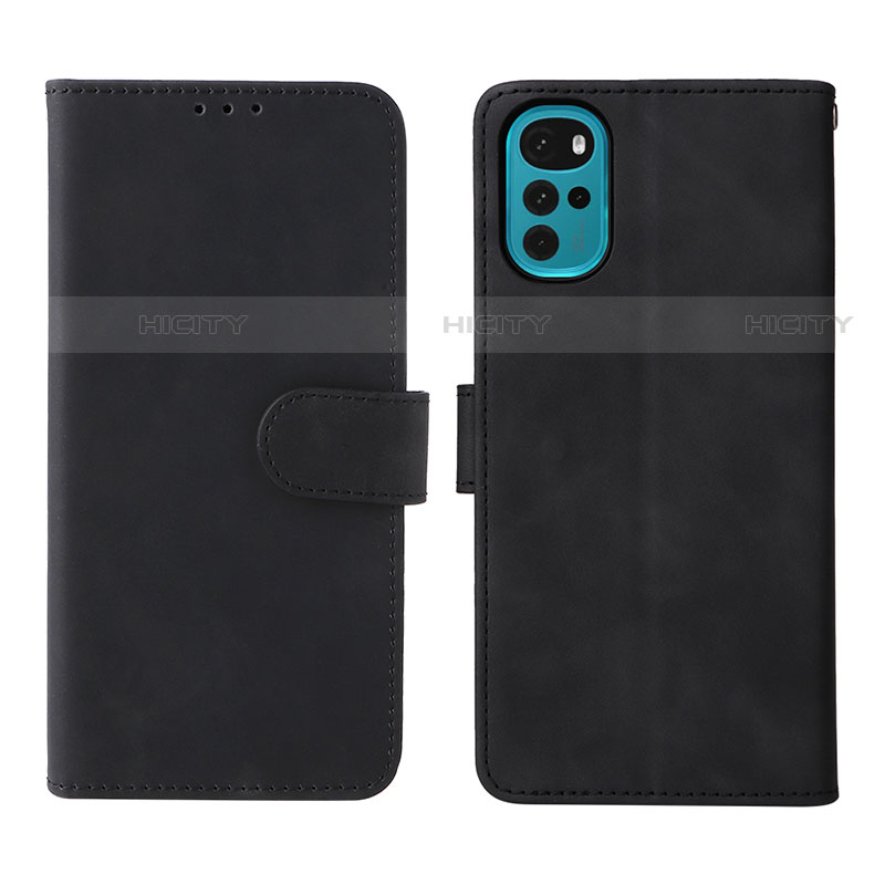 Funda de Cuero Cartera con Soporte Carcasa L01Z para Motorola Moto G22