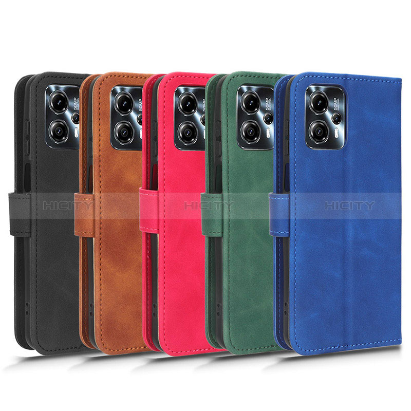 Funda de Cuero Cartera con Soporte Carcasa L01Z para Motorola Moto G23