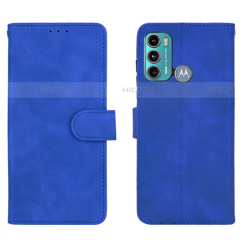 Funda de Cuero Cartera con Soporte Carcasa L01Z para Motorola Moto G40 Fusion