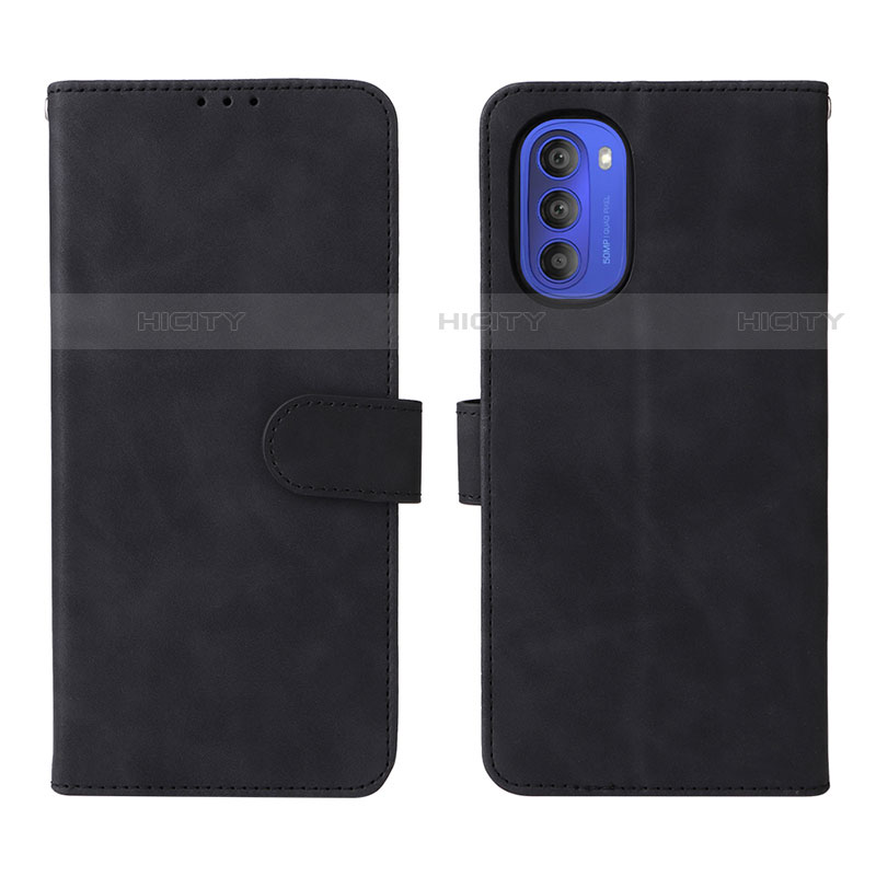 Funda de Cuero Cartera con Soporte Carcasa L01Z para Motorola Moto G51 5G