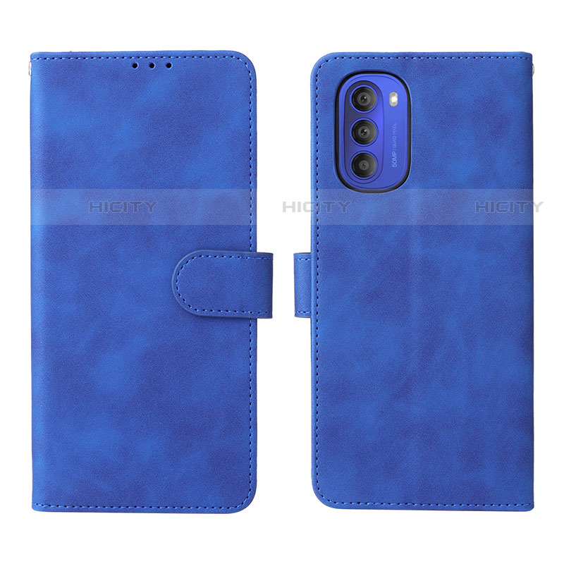 Funda de Cuero Cartera con Soporte Carcasa L01Z para Motorola Moto G51 5G