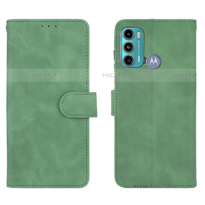 Funda de Cuero Cartera con Soporte Carcasa L01Z para Motorola Moto G60