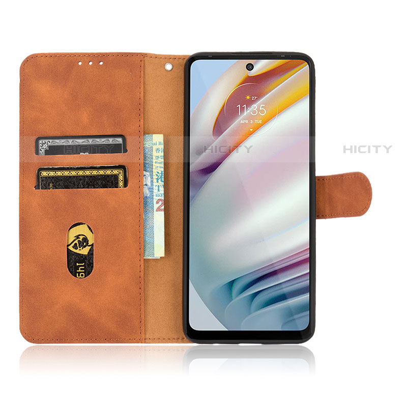 Funda de Cuero Cartera con Soporte Carcasa L01Z para Motorola Moto G60