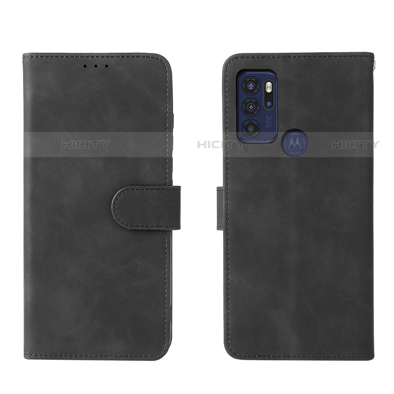 Funda de Cuero Cartera con Soporte Carcasa L01Z para Motorola Moto G60s