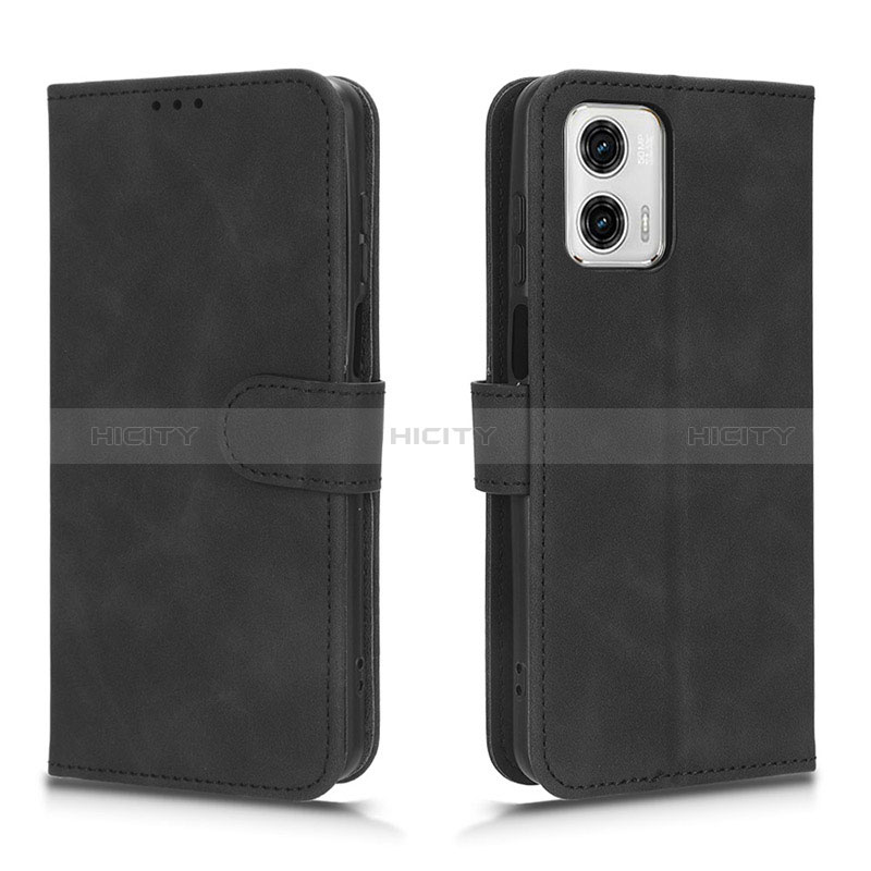 Funda de Cuero Cartera con Soporte Carcasa L01Z para Motorola Moto G73 5G