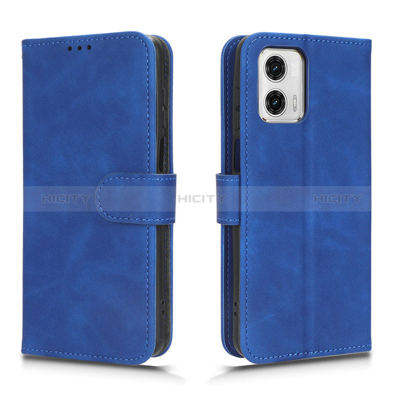 Funda de Cuero Cartera con Soporte Carcasa L01Z para Motorola Moto G73 5G