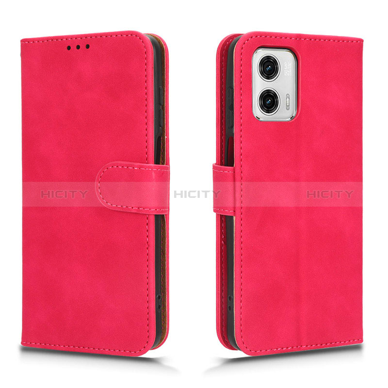 Funda de Cuero Cartera con Soporte Carcasa L01Z para Motorola Moto G73 5G