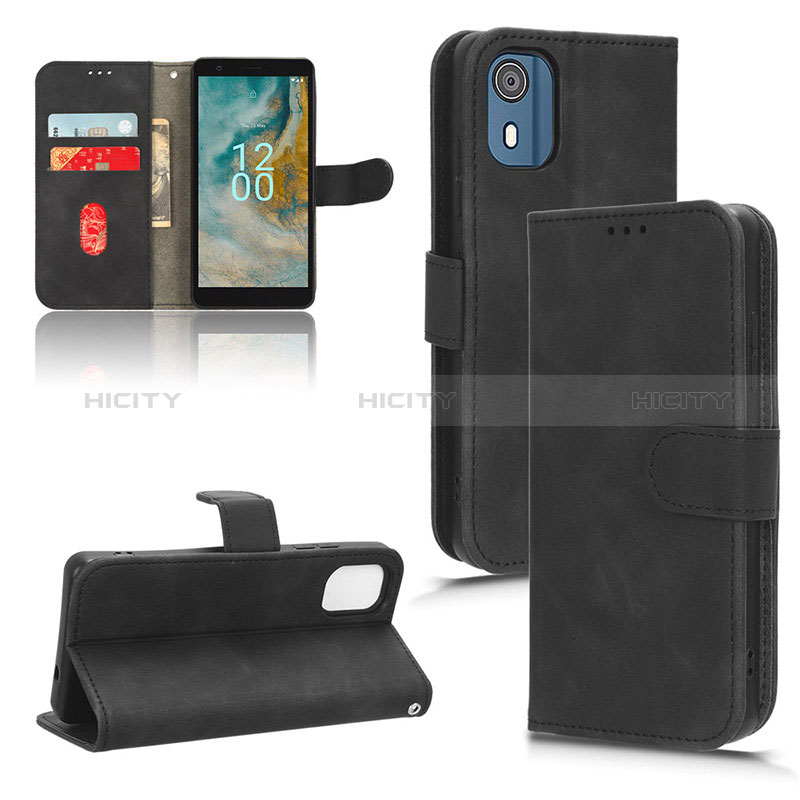 Funda de Cuero Cartera con Soporte Carcasa L01Z para Nokia C02