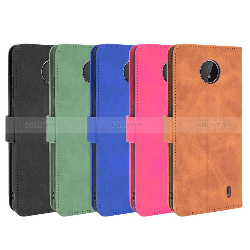 Funda de Cuero Cartera con Soporte Carcasa L01Z para Nokia C10