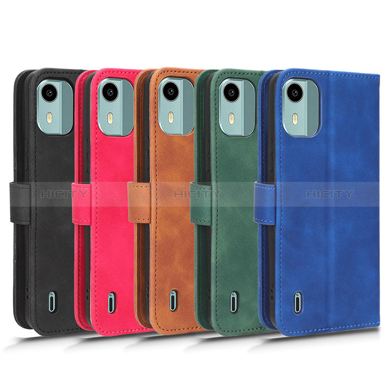 Funda de Cuero Cartera con Soporte Carcasa L01Z para Nokia C12