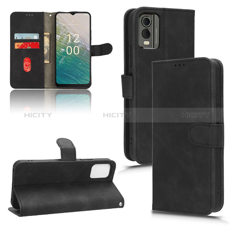 Funda de Cuero Cartera con Soporte Carcasa L01Z para Nokia C32