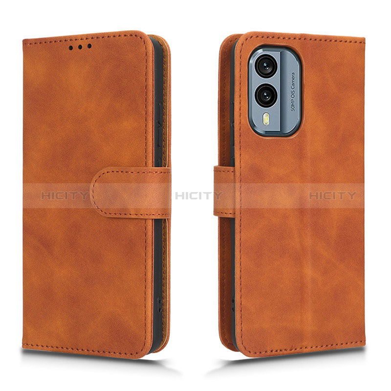 Funda de Cuero Cartera con Soporte Carcasa L01Z para Nokia X30 5G