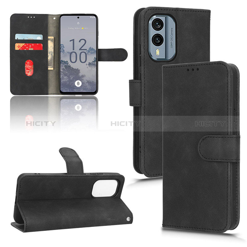 Funda de Cuero Cartera con Soporte Carcasa L01Z para Nokia X30 5G