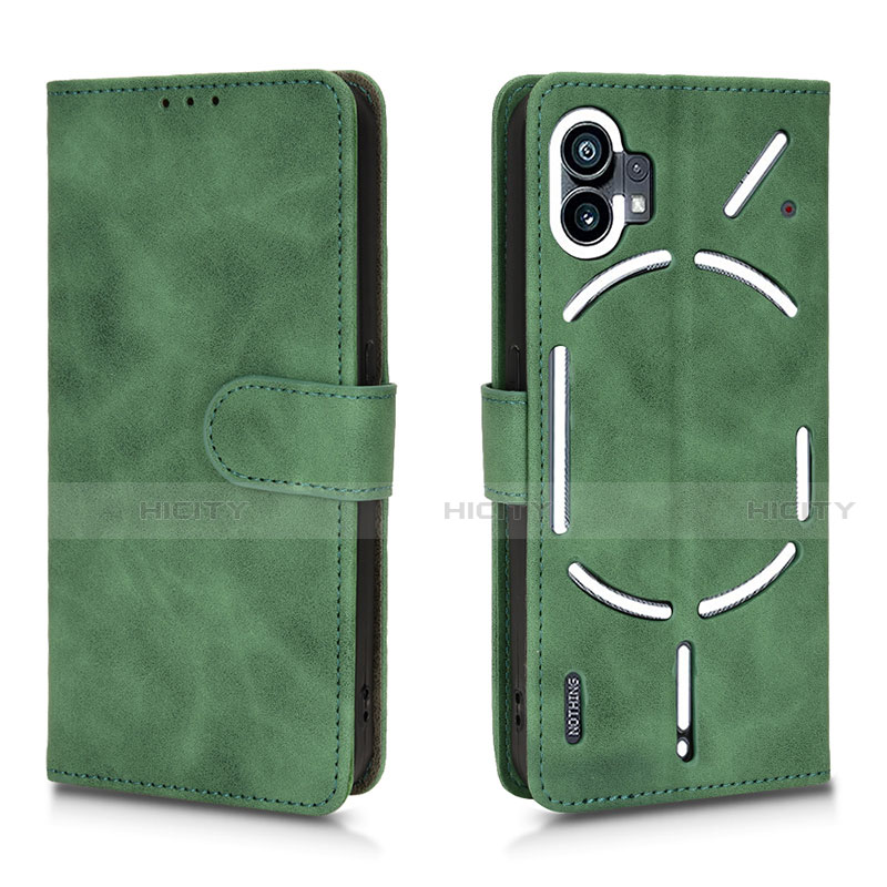 Funda de Cuero Cartera con Soporte Carcasa L01Z para Nothing Phone 1