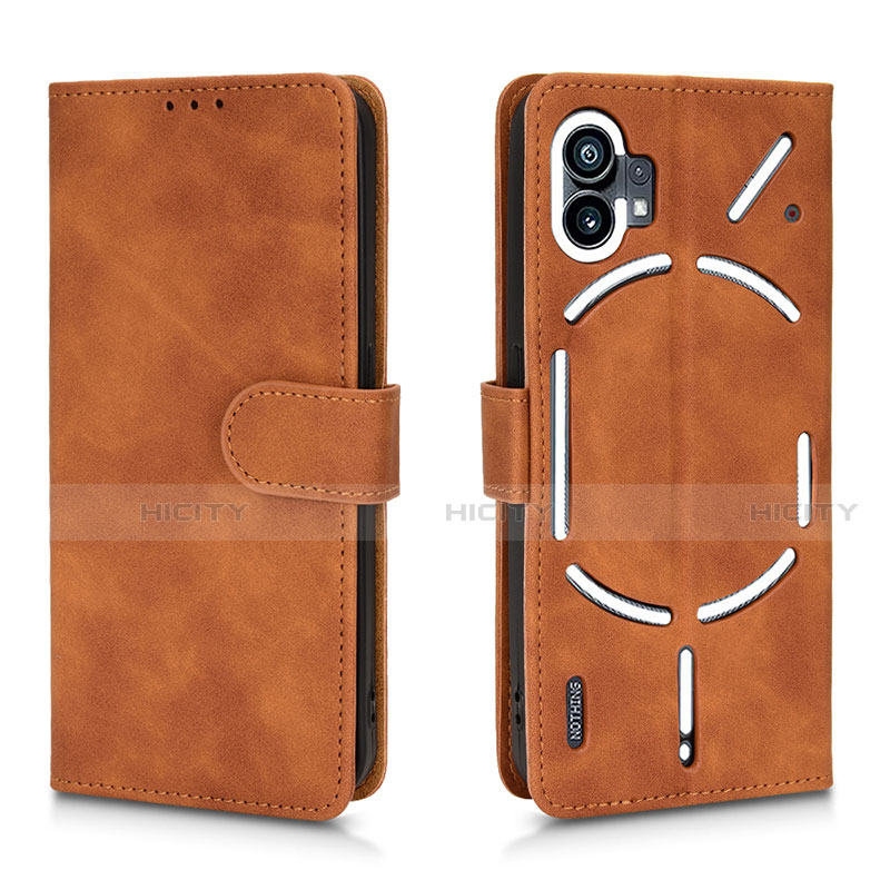 Funda de Cuero Cartera con Soporte Carcasa L01Z para Nothing Phone 1