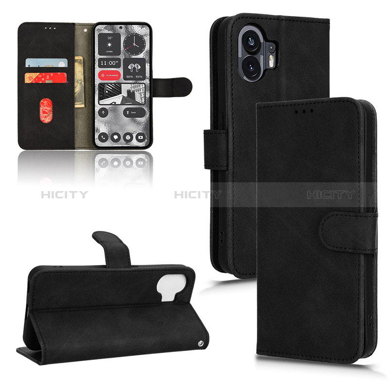 Funda de Cuero Cartera con Soporte Carcasa L01Z para Nothing Phone 2