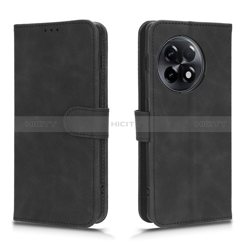 Funda de Cuero Cartera con Soporte Carcasa L01Z para OnePlus 11R 5G Negro