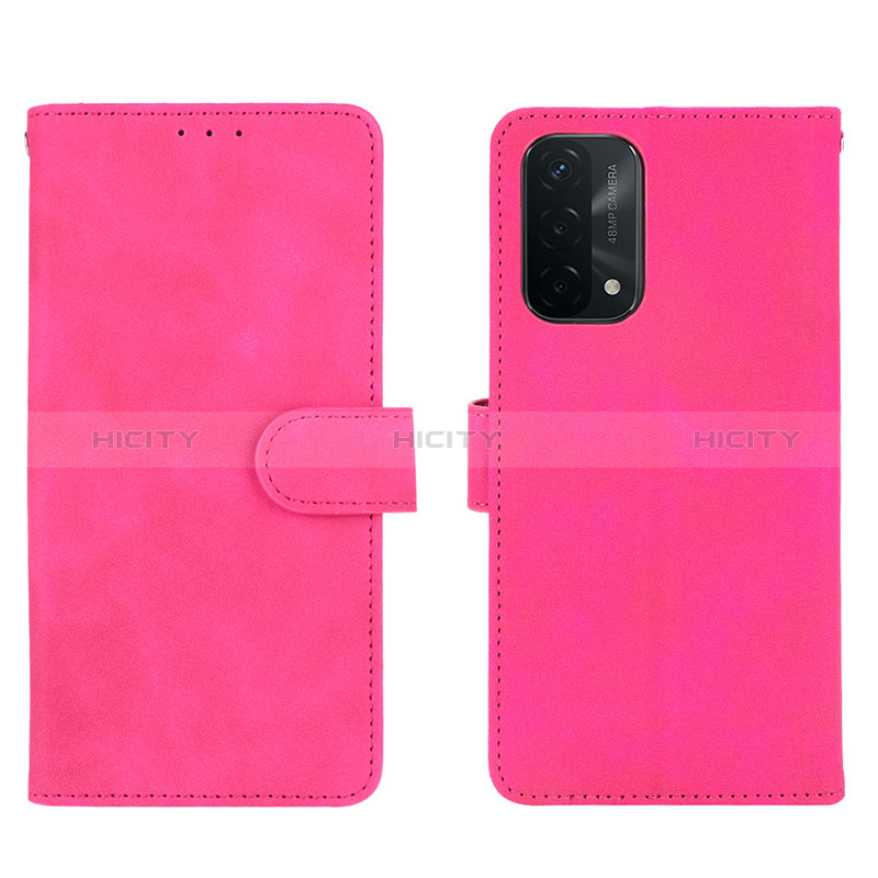 Funda de Cuero Cartera con Soporte Carcasa L01Z para Oppo A54 5G