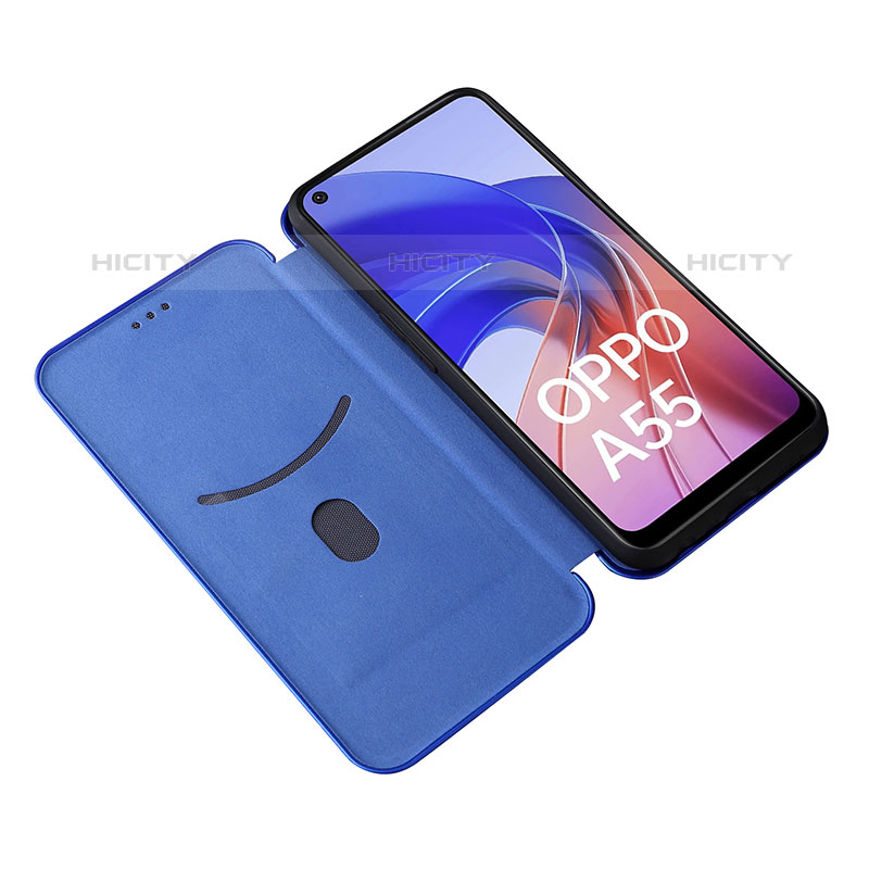 Funda de Cuero Cartera con Soporte Carcasa L01Z para Oppo A55 4G